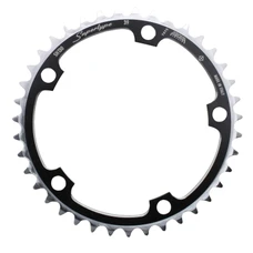 CHANRING FOR ROAD BIKE-5 arms- 39T. Ø130 "INNER" BLACK -ALUMINIUM- MICHE 9/10 Speed(SHIMANO TYPE)
