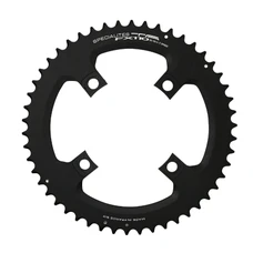 CHAINRING FOR ROAD BIKE- 4 Arms- 48T.- External FX110 FOR FSA GOSSAMER/SLK LIGHT/K-FORCE LIGHT 2016 BLACK TA 11 SPEED-.