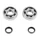 BEARING FOR CRANKSHAFT+SEALS FOR MOPED P2R FOR MBK 51, 41, 40, 88, CLUB (KIT RSM 6302 QR STEEL)