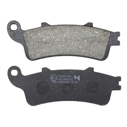 PLAQUETTE DE FREIN NEWFREN POUR HONDA 250 FORZA 2000>2004 AV, 400 FJS SILVER WING 2006>2008 AV, 800 VFR 2006>2013 AR / KAWASAKI 650 EN VULCAN S 2015>2021 AV (FD0254BE) (ELITE ORGANIQUE)