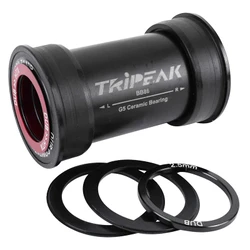 CUVETTE INTEGRE BOITIER VTT/ROUTE A EMBOITER/PRESSFIT 3en1 TRIPEAK CERAMIQUE BOITE 86-92 mm DIAM 41 mm POUR AXE 24 mm, 28.99 mm, 30 mm (COMPATIBLE SHIMANO, SRAM DUB, ROTOR)