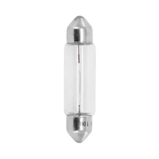AMPOULE/LAMPE STANDARD 12V 10W CULOT SV 8.5-8 (11X40) NORME C5W NAVETTE BLANC (FEU DE POSITION) (VENDU A L UNITE)  -FLOSSER-