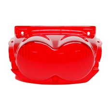 CABOCHON FEU ARRIERE SCOOT ADAPTABLE MBK 50 OVETTO 1997>2007/YAMAHA 50 NEOS 1997>2007 ROUGE -REPLAY