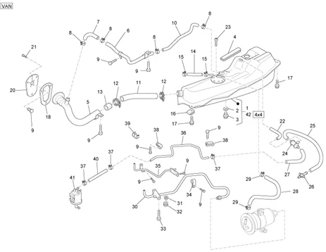 Réservoir carburant
