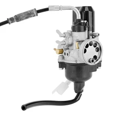 CARBURATEUR DELLORTO PHVA 17,5 OD (PIAGGIO NRG EURO 4) (MONTAGE SOUPLE, AVEC GRAISSAGE, STARTER AUTO CABLE , AVEC SORTIE CABLE COUDEE) (REF 8562)