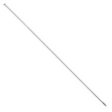 STAINLESS SPOKE- SILVER "STRAIGHT PULL" DT SWISS COMPETITION Ø 2/1.8/2mm L286mm WITHOUT NUT (PER UNIT)