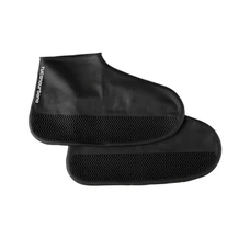 COUVRE CHAUSSURES TUCANO FOOTERINE EN SILICONE IMPERMEABLE NOIR  TAILLE L POUR CHAUSSURES 41 A 46 (SEMELLE ANTI-GLISSE)
