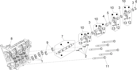 Groupe support balanciers