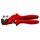 COUPE GAINE DE FREIN HYDRAULIQUE ET DURITE PRO KNIPEX 185mm CAPACITE DE COUPE DIAM 4 A 20mm AVEC POIGNEE ERGONOMIQUE (90 10 185) -MADE IN GERMANY