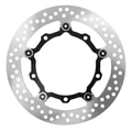 DISQUE DE FREIN ADAPTABLE YAMAHA 500 TMAX 2004>2007 AV, 530 TMAX 2012>2016 AV (EXT 267mm - INT 132mm - 5 TROUS) -P2R