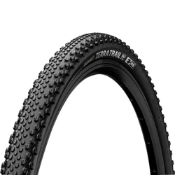 TYRE FOR GRAVEL BIKE 700 X 45 CONTINENTAL TERRA RigidAIL SHIELD WALL Black - TUBETYPE/TUBELESS FOLDABLE (45-622)