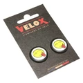 HANDLEBAR END PLUG- FOR ROAD BIKE- VELOX DOMING STICKING TONGUE (PAIR ON CARD)