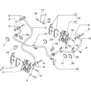 Tuyaus du freins - Etriers de frein