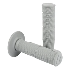 REVETEMENT POIGNEE DOMINO MOTO OFF ROAD 1150 GRIS CLOSED END 120mm (PAIRE)