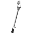 KICKSTAND FOR BICYCLE - NEWTON - 20-28 " - ADJUSTABLE - ALUMINIUM- SILVER