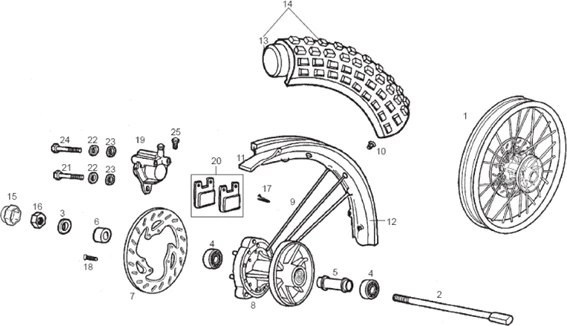 Roue AV