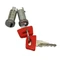 LOCK CYLINDER WITH KEYS  "PIAGGIO GENUINE PART" GILERA 50 STALKER  -573785-
