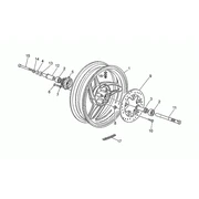Roue arrière