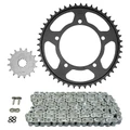 KIT CHAINE ADAPTABLE SUZUKI 600 GSR 2006>2010 525 16x48 (DIAM COURONNE 120/140/10.25) (DEMULTIPLICATION ORIGINE) -AFAM
