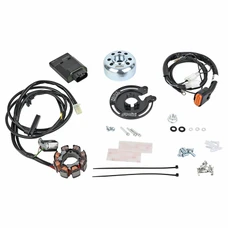 ALLUMAGE 50 A BOITE POLINI DIGITAL FOR RACE AVEC ECLAIRAGE POUR MINARELLI 50 AM6/BETA 50 RR/RIEJU 50 MRT/SHERCO 50 SM-R, SE-R/ DERBI 50 SENDA/GILERA 50 SMT/APRILIA 50 RX, SX (171.0572)