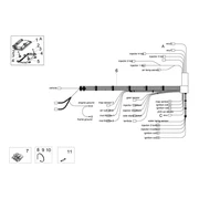 Circuit electrique arrière