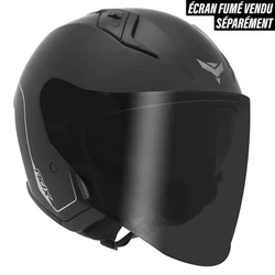 CASQUE JET ADX AJ300 NOIR MAT M (DOUBLE ECRAN) (ECE 22.06)