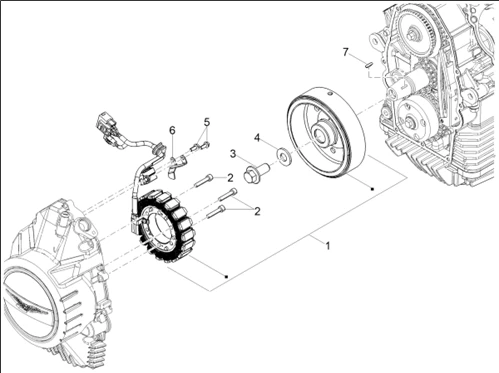 Volant magnétique / Allumage