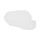 SELLE CYCLO ADAPTABLE MBK 51, 88, 40, 50 BLANC  -SELECTION P2R-