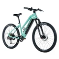 VELO ELECTRIQUE/VAE VTT 29 LEADER FOX ARIMO 2024 FEMME VERT CLAIR 9V MOTEUR ROUE AR BAFANG 36V 45Nm BATTERIE 20Ah (16,5'' - H43cm - TAILLE S - POUR ADULTE DE 158cm à 168cm)