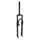 FORK- FOR TREKKING BIKE 28 " ZOOM SWIFT ALUMINIUM - COIL - TRAVEL 50mm -THREADED STEERER(240:85) INTERNAL Ø 1"1/8-25.4 - COMPATIBLE V-BRAKE/DISC