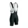 ADULT BIB SHORTS - GIST DIAMOND - TRIPLE DENSITY PADS - BLACK L -5128