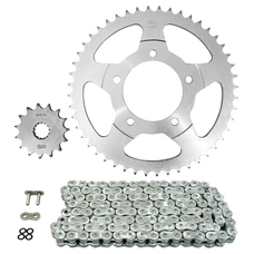 KIT CHAINE ADAPTABLE SUZUKI 650 GSF N BANDIT 2007>2015 525 15x48 (DIAM COURONNE 87/110/10.5) (DEMULTIPLICATION ORIGINE) -AFAM