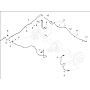 02_Tuyaux de frein arrière