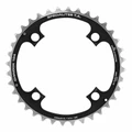 CHAINRING FOR MTB 4 ARMS - Ø104 TA CHINOOK TRIPLE 36 Teeth- Middle BLACK ALU 8/9 Speed.