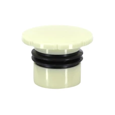 BOUCHON D'ESSENCE CYCLO ADAPTABLE MBK/MOTOBECANE 88, 89, 881 DIAM 40mm A POUSSER CREME  -SELECTION P2R-