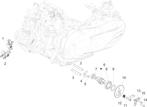 Groupe support balanciers