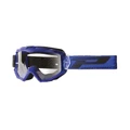MASQUE/LUNETTES CROSS PROGRIP 3201 TR ATZAKI BLEU ECRAN TRANSPARENT ANTI-RAYURES/ANTI U.V. COMPATIBLE AVEC PORT LUNETTES DE VUE (HOMOLOGUE CE-EN AC-12072 REV.1)