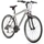 HYBRID BIKE 28" LEADER FOX AWAY 2023 "For Men" MATT SILVER - 7 Speed - Frame 19 "- (RIDER'S HEIGHT 175 > 183 cm)