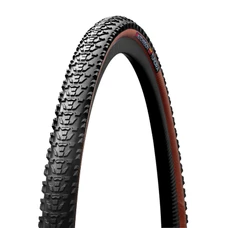 TYRE FOR GRAVEL BIKE 700 X 45 HUTCHINSON TUNDRA HARDSKIN TAN Black /Brown TUBELESS READY/TUBETYPE FOLDABLE (45-622)