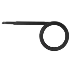 PARE/CARTER CHAINE HERRMANS POUR VELO MUSCULAIRE 48 DTS DIAM 170 mm L 319 mm NOIR MAT
