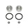 PISTON ETRIER DE FREIN ADAPTABLE AJP AR (25x13) (KIT COMPLET) -SELECTION P2R
