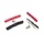 PORTE PATIN FREIN VTT A VIS DEPORTE FIBRAX 72mm TYPE CARTOUCHE NOIR (1 PAIRE)