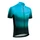 CHILD CYCLING JERSEY - GIST - SHORT SLEEVES- FULL LENGHT ZIP - GRADIENT BLUE - 8/10 Y.O.