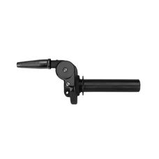 POIGNEE DE GAZ MOTO OFF ROAD DOMINO 2203 TIRAGE RAPIDE ALU NOIR (MONOCABLE)