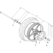 Roue avant