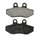 BRAKE PADS -POLINI FOR YAMAHA 125 CYGNUS X 2007> Front / MBK 125 FLAME X 2007> Front  (L 77mm - H 41.2mm - thk9mm)  (174.0077)  (ORIGINAL)