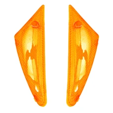 CABOCHON CLIGNOTANT SCOOT ADAPTABLE PEUGEOT 50 BUXY, ZENITH, SPEEDAKE AV ORANGE (PAIRE) -REPLAY