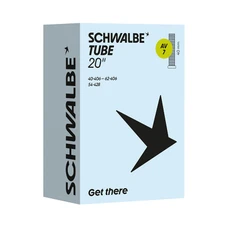CHAMBRE A AIR VELO 20 x 1.50-2.35 SCHWALBE VALVE STANDARD (40-406 à 54-428) (AV7)