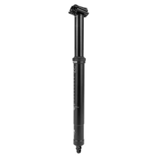 TIGE DE SELLE VTT TELESCOPIQUE SWITCH SWR-150 ALU NOIR DIAM. 31.6 L451mm (REGLAGE PAR CABLE INTERNE DEBATTEMENT 160/135mm) FIXATION CINTRE - CARTOUCHE AIR AVEC PRESSION REGLABLE