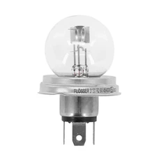 AMPOULE/LAMPE STANDARD 6V 45/40W CULOT P45t NORME R2 BLANC (PROJECTEUR) (VENDU A L'UNITE) -FLOSSER